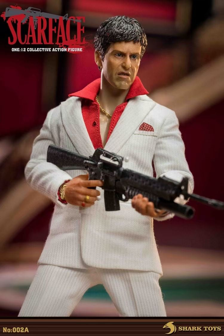 In-Stock SHARK TOYS 1/12 Scale of Furious Tony Action Figure (DX ver)002B