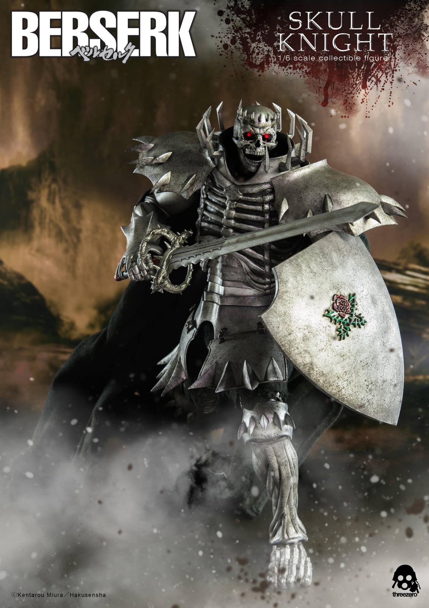 PRE-ORDER ThreeZero Berserk Skull Knight ( 3Z06800W0 ) 1/6 Action Figure