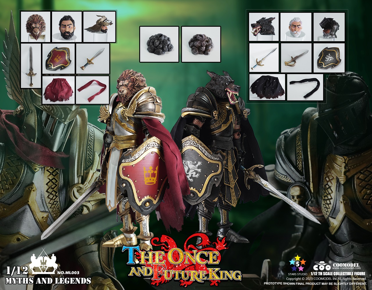 PRE-ORDER COOMODEL Studio Myth and Legend The Once and Future King Suit 1/12 Action Figure