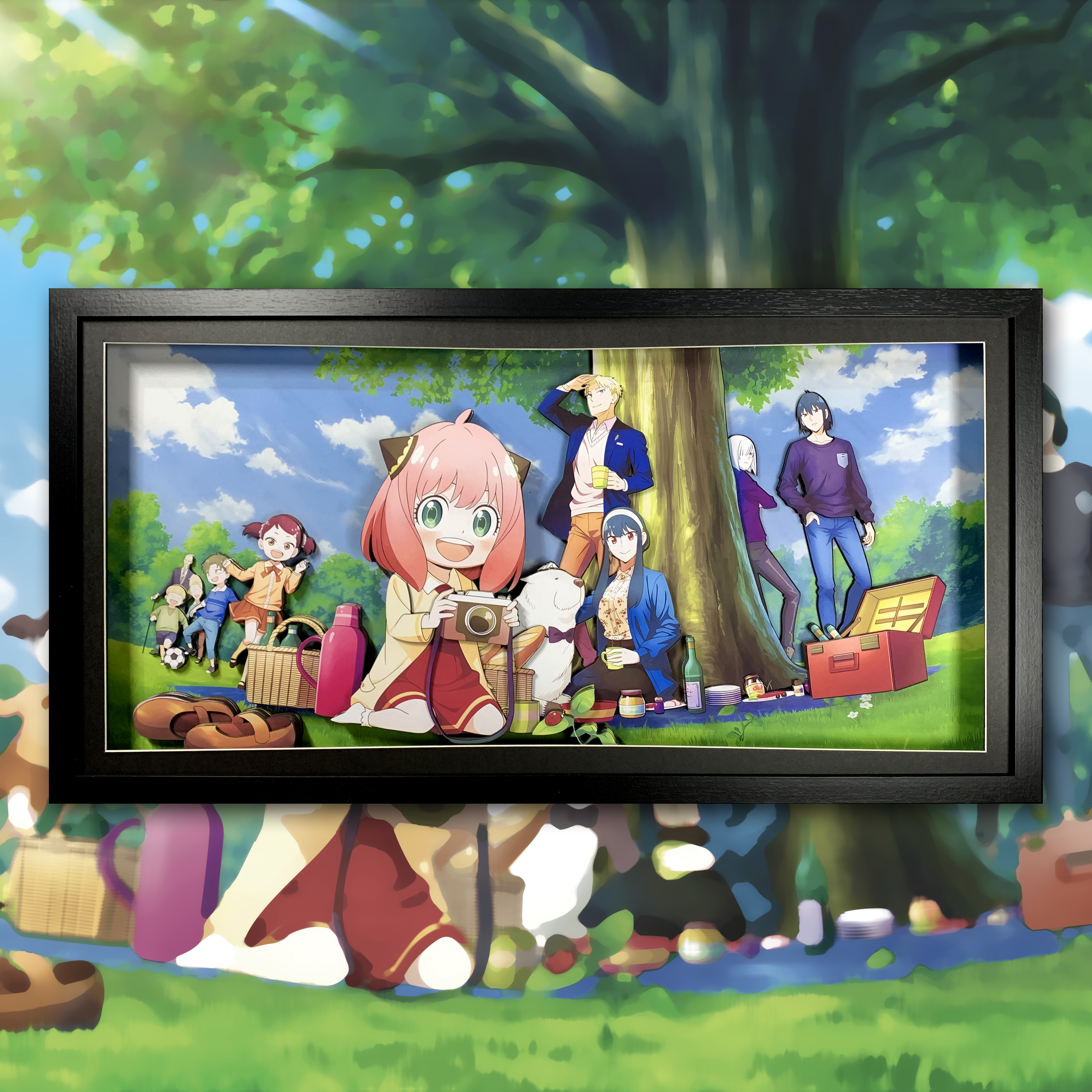 IN-STOCK MOMO Studio - Spy X Family Decorative Painting of Anya Scene