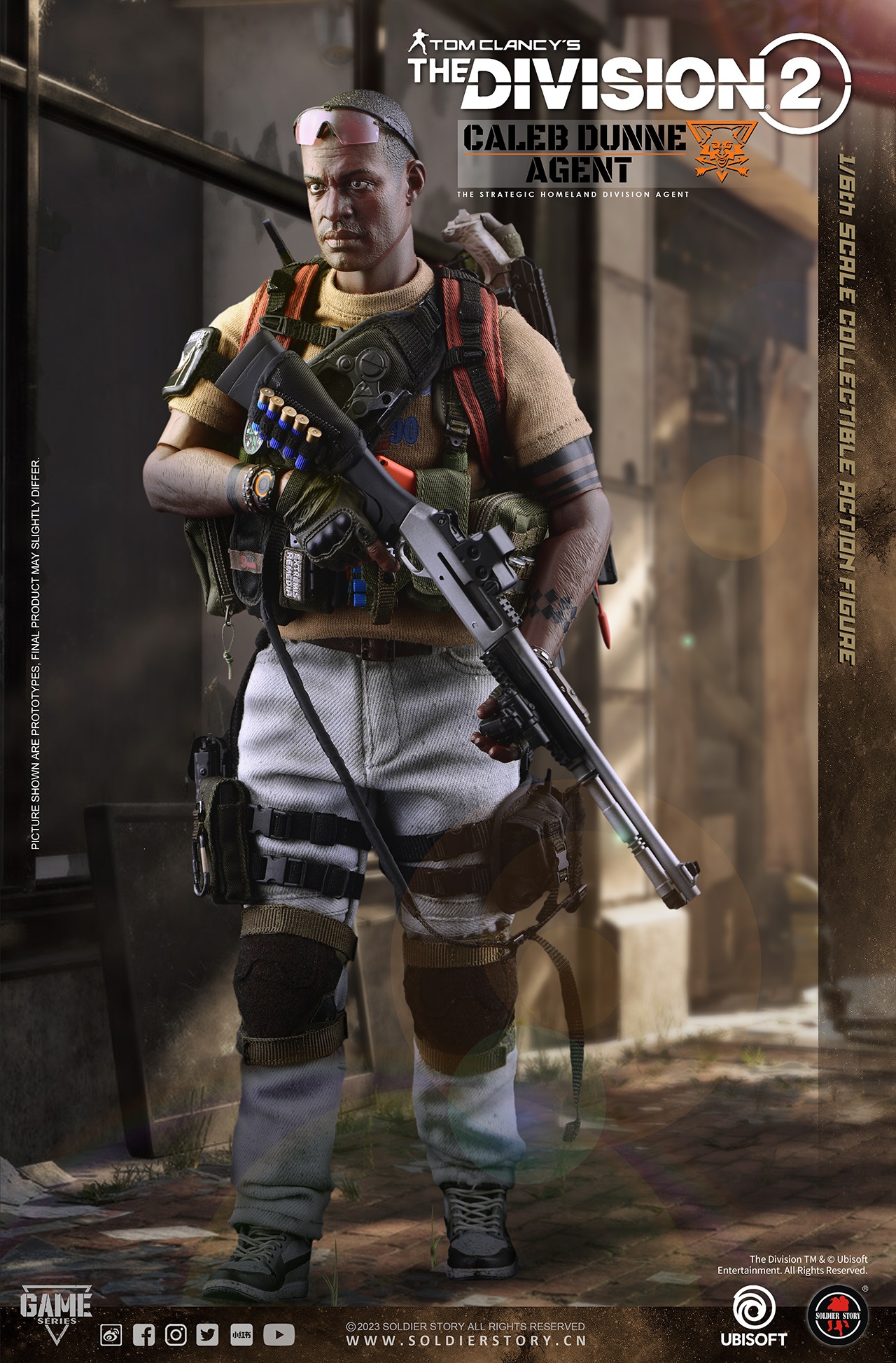 PRE-ORDER Soldier Story Studio The Division 2 - Agent Caleb Dunne SSG-008 1/6 Scale Action Figure