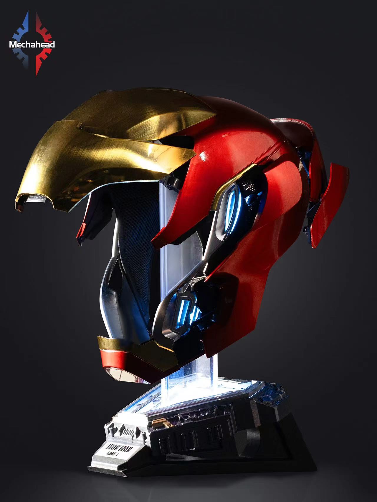 PRE-ORDER Mechahead Studio - Marvel Wearable Iron Man MK50 helmet 1/1 helmet Scene