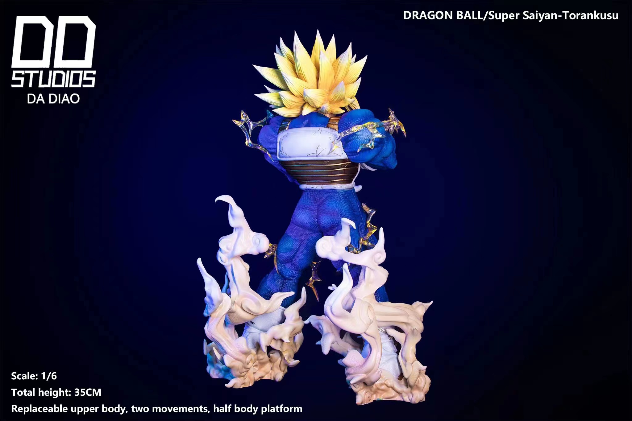 PRE-ORDER DD Studio - Dragon Ball 1/6 Series Super Saiyan 2 Trunks 1/6 Statue(GK)