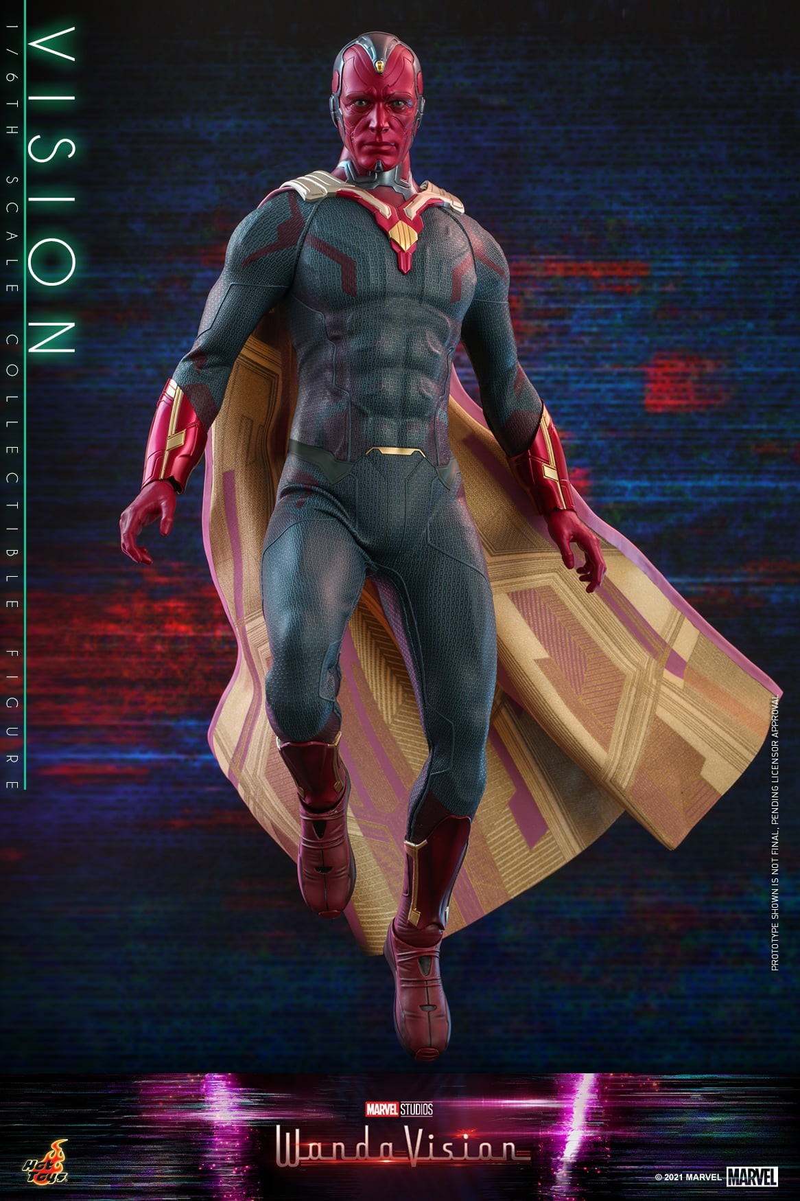 【IN STOCK】Hottoys TMS037 Marvel WandaVision 1/6 Scale Action Figure