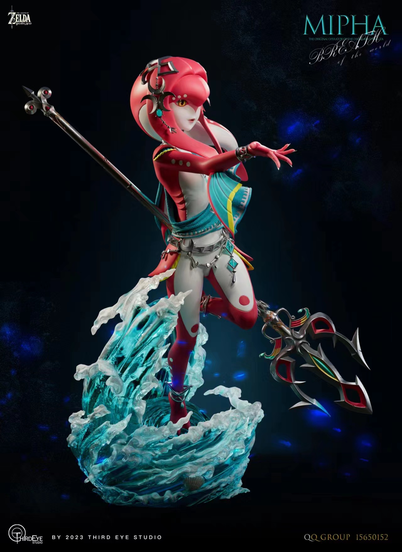 PRE-ORDER Third Eye Studio - The Legend of Zelda Four Champion#1 Mipha 1/4 Statue(GK)