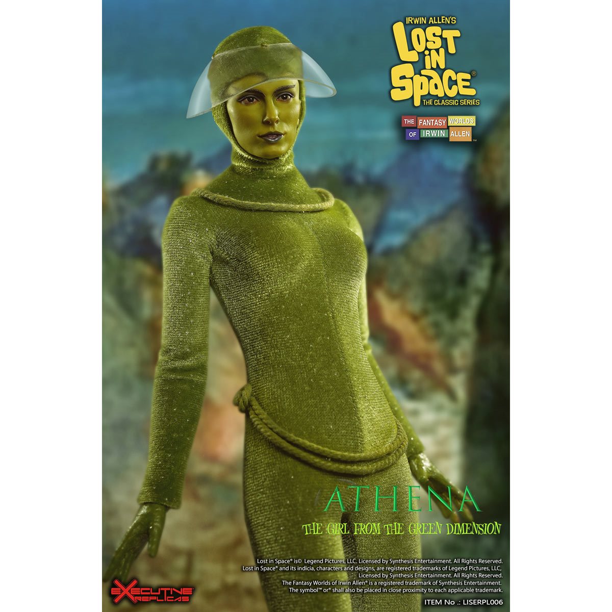 Pre-order Lost in Space (Athena The Girl from the Green Dimension) 1/6th Scale Action Figure