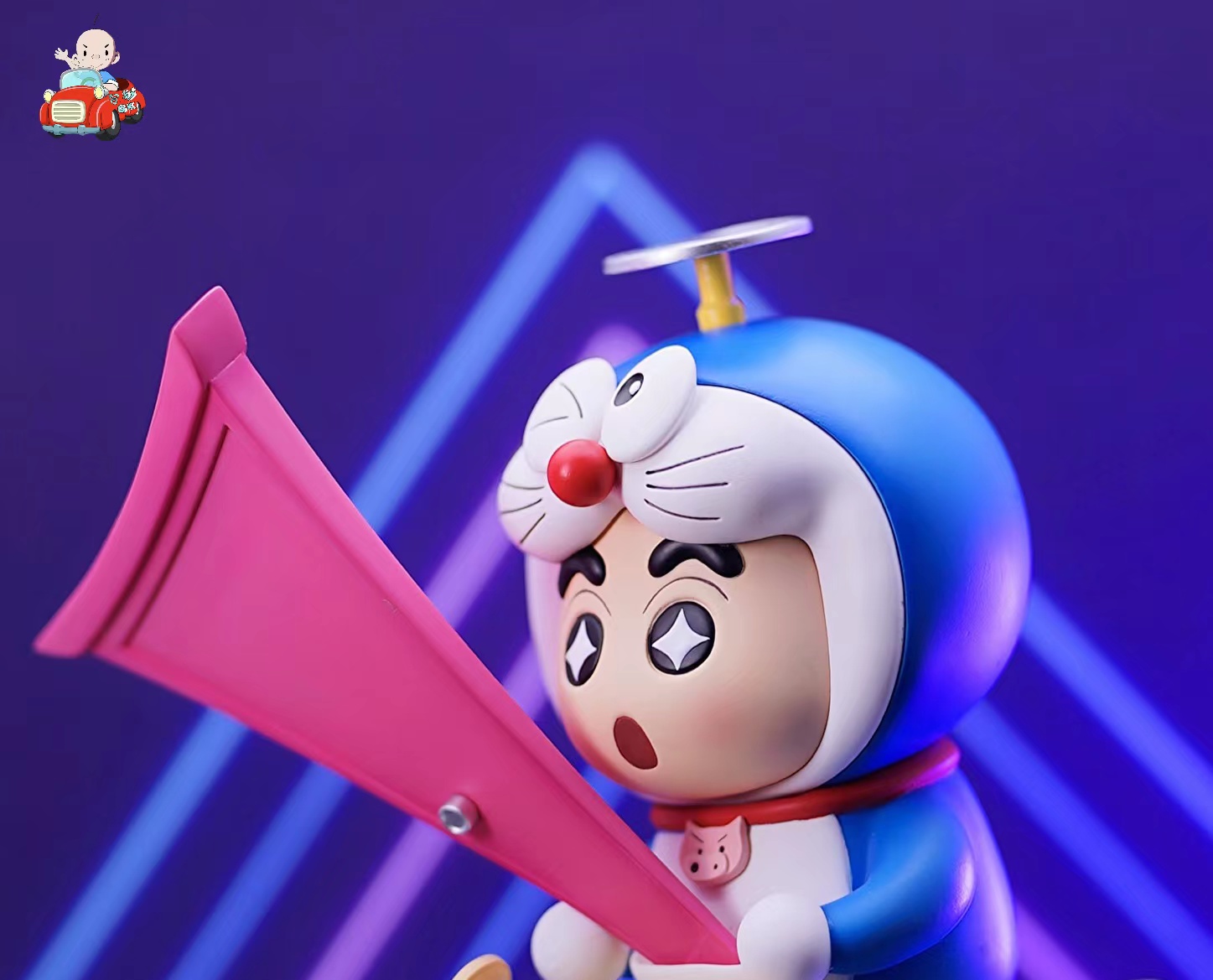 PRE-ORDER A.M. Sandsculpture Studio - chan Doraemon - Doraemon Cosplay Shin-chan/ Shinnosuke Nohara Resin Statue(GK)