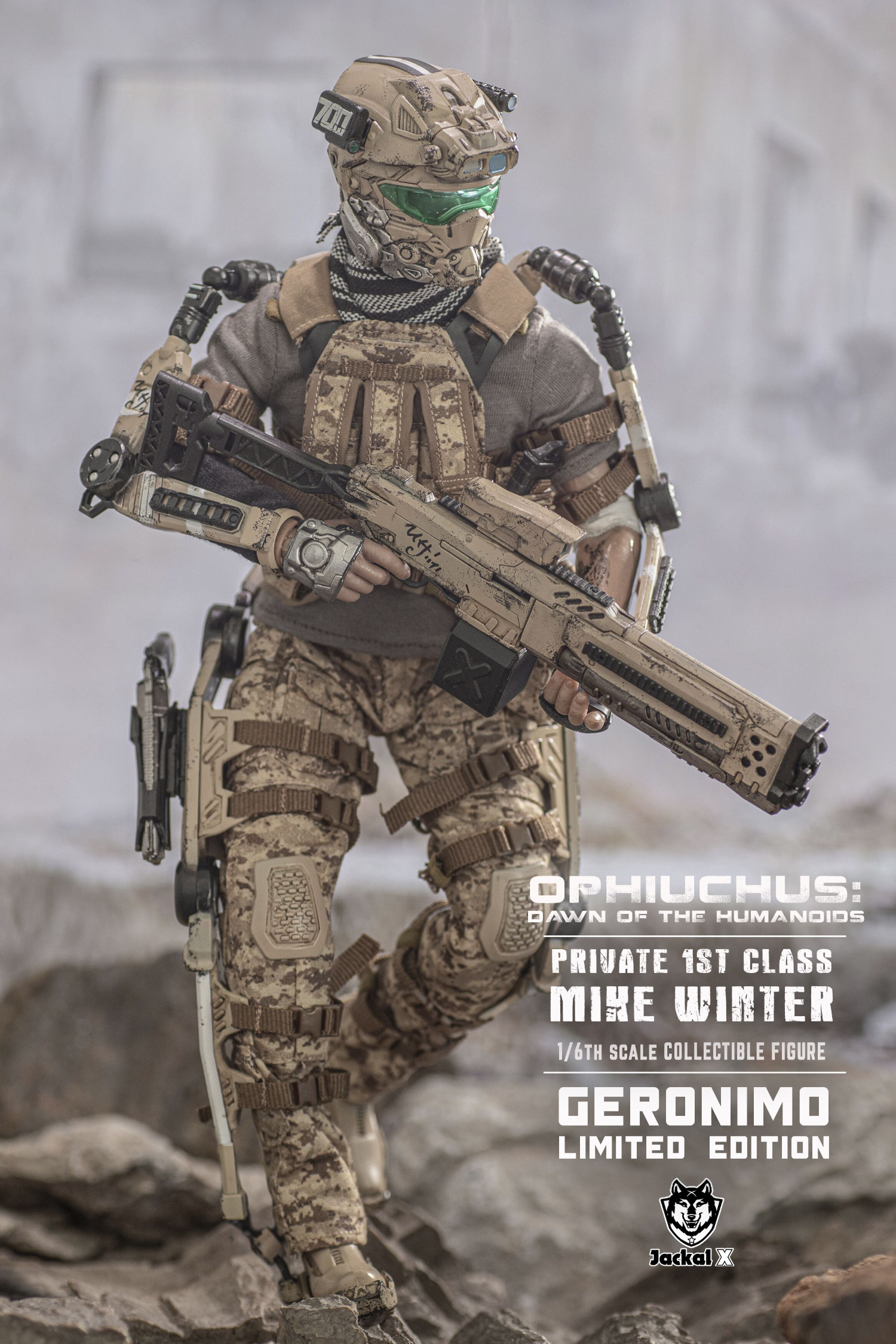 PRE-ORDER JackalX Studio Private 1st Class Mike Winter Geronimo JX016 1/6 Scale Action Figure