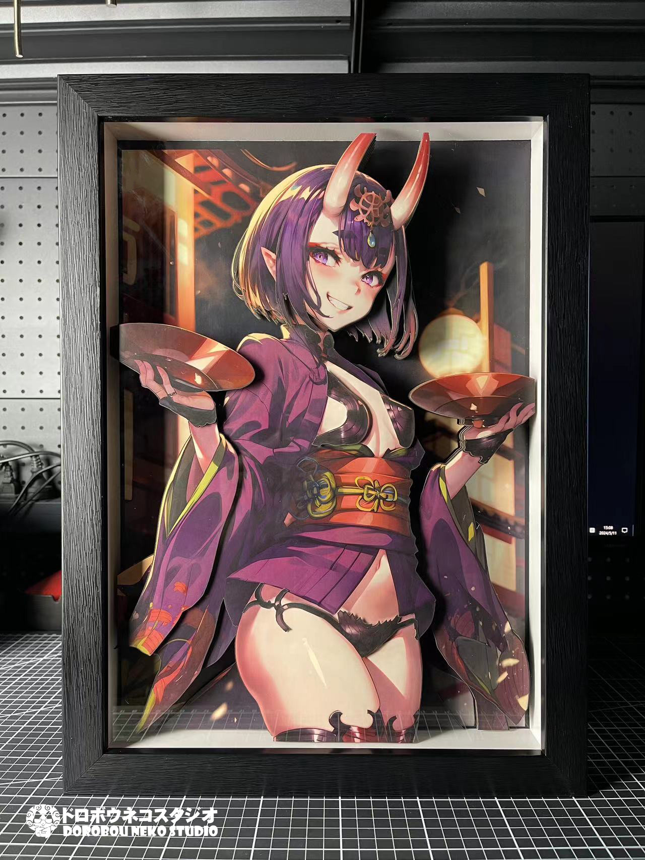 Dorobou Neko Studio - Fate/Grand Order - DSMG-059 Shuten Dōji 3D Decorative Painting Scene(Adult 18+)