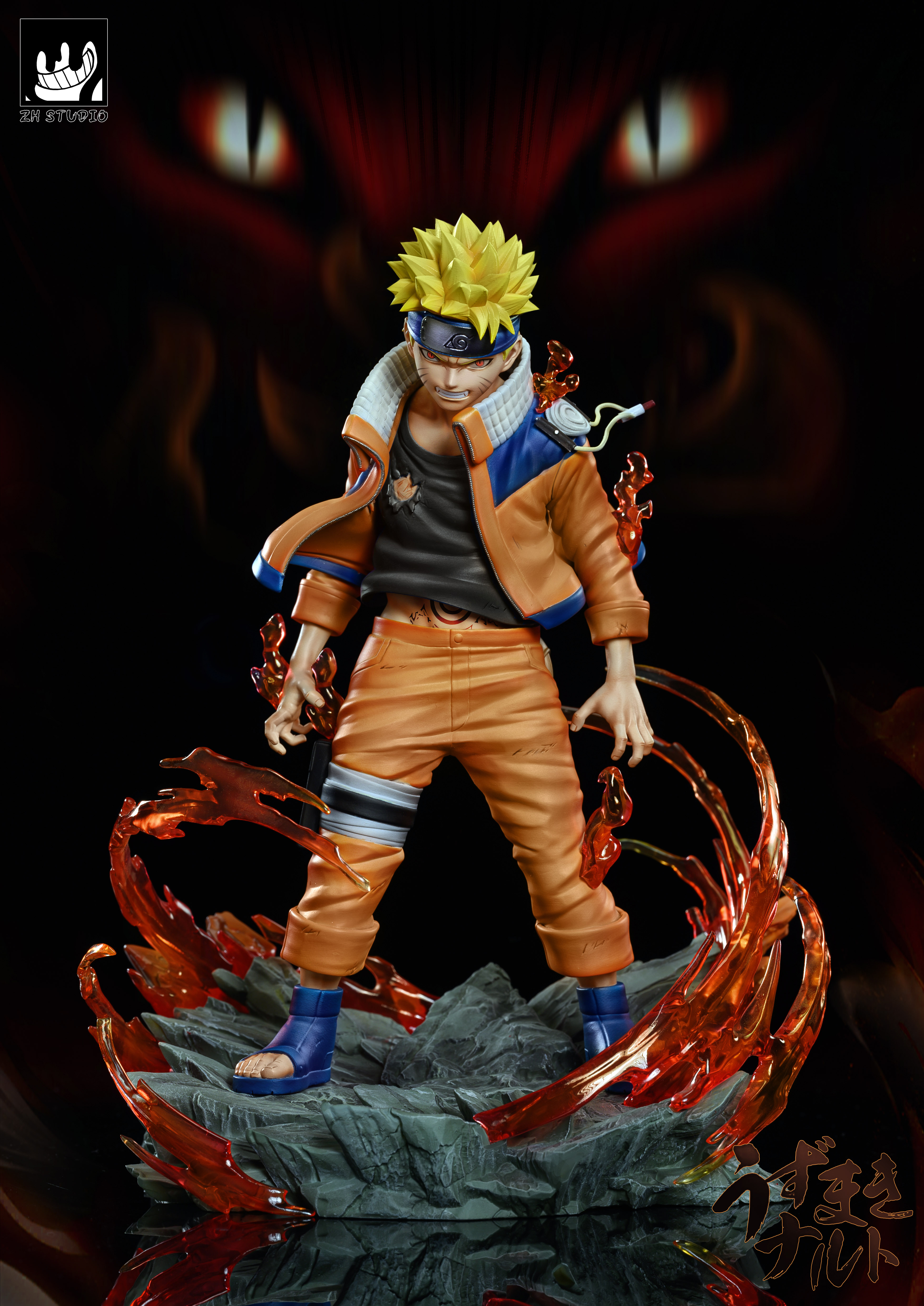 PRE-ORDER ZH Studio NARUTO End Valley UZUMAKI 1/6 & 1/4 Statue(GK