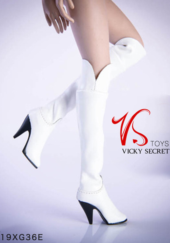 VSTOYS 19XG36 1/6 Over the knee boots Solid for 12inch female plain body