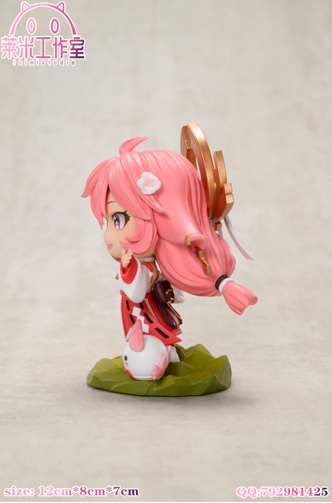 PRE-ORDER Laimi Studio - Genshin Impact Mini Series Chibi Ver. Nahida & Klee & Yae Miko Statue(GK)