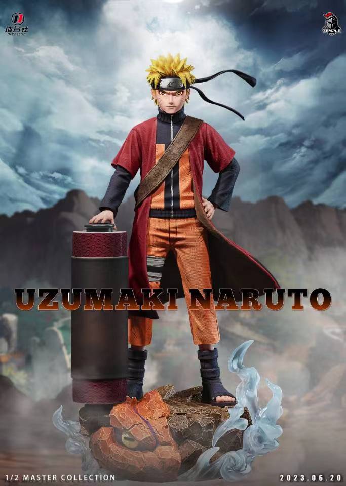PRE-ORDER Di Tai She Studio X Temple Studio - Naruto Sage Mode Uzumaki 1/2 & 1/4 & 1/6 Statue(GK)
