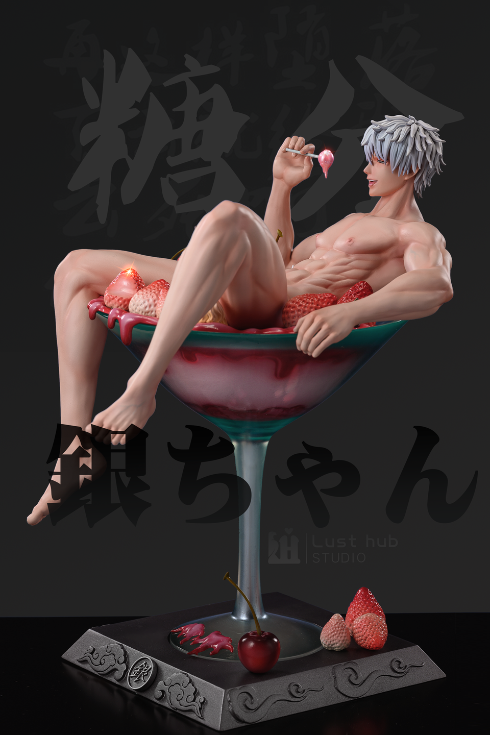 PRE-ORDER Lust hub Studio Gintama Sakata Gintoki Statue(GK) (Adult18+)