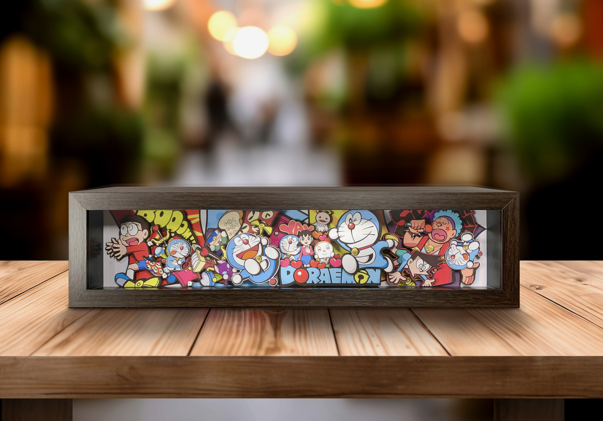 PRE-ORDER MOMO Studio - Doraemon - 3D Decorative Paint of Doraemon Painting Scene