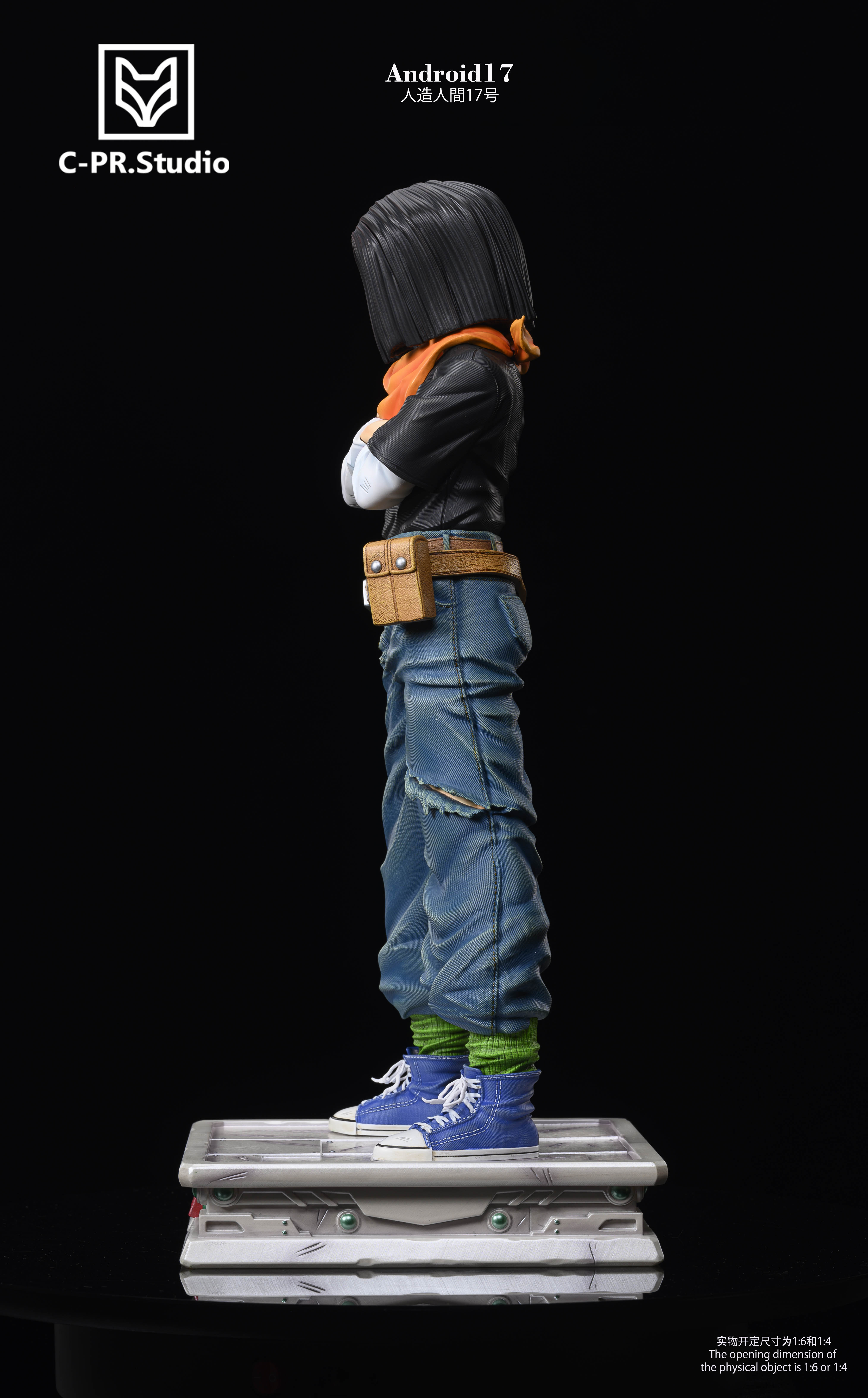 PRE-ORDER Cpr Studio Dragon Ball Villain Series Artificial Human No.17 1/6 & 1/4 Scale Statue(GK