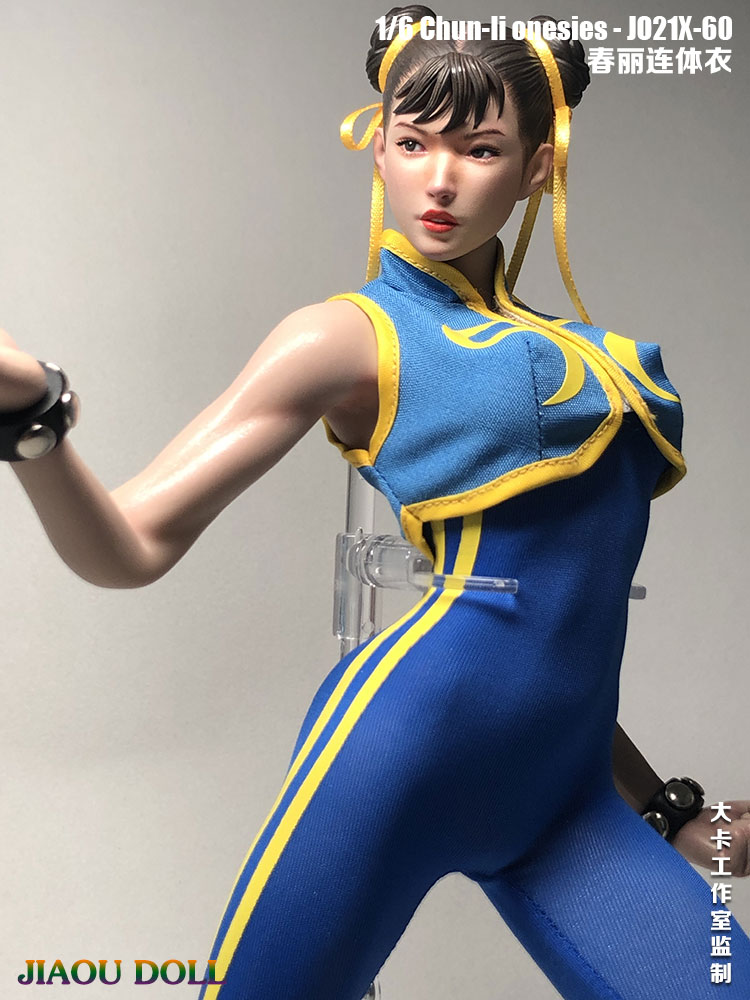 【In Stock】JIAOUDOLL 1/6 Chun-Li JO21X-60 Female soldier clothing accessories