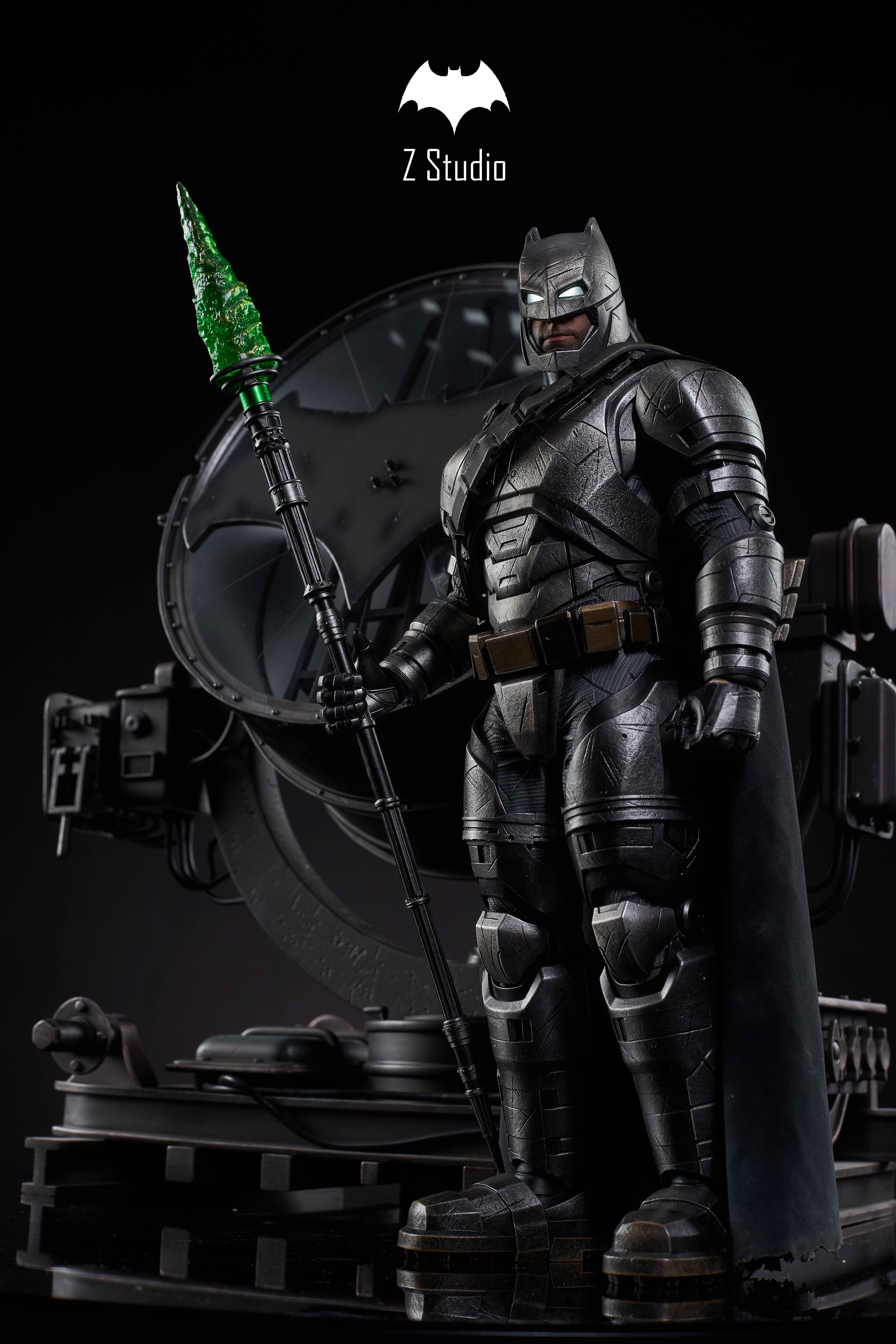 PRE-ORDER Z Studio - DC Ben Affleck Batman Trilogy - bvs heavy armor (License) 1/6 Statue(GK)