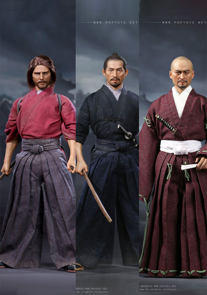 In-stock 1/6 POPTOYS Brave samurai EX032 EX033 EX034 Action Figure