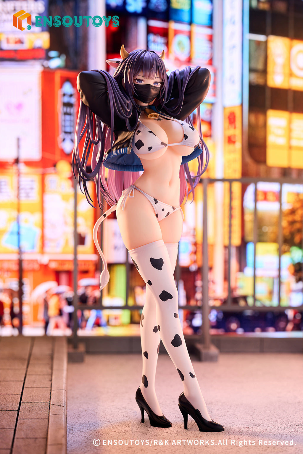 PRE-ORDER ENSOUTOY Studio - Original Design Cow Bikini Ver. Yuna 1/6 Scale Statue(GK) (Adult 18+)