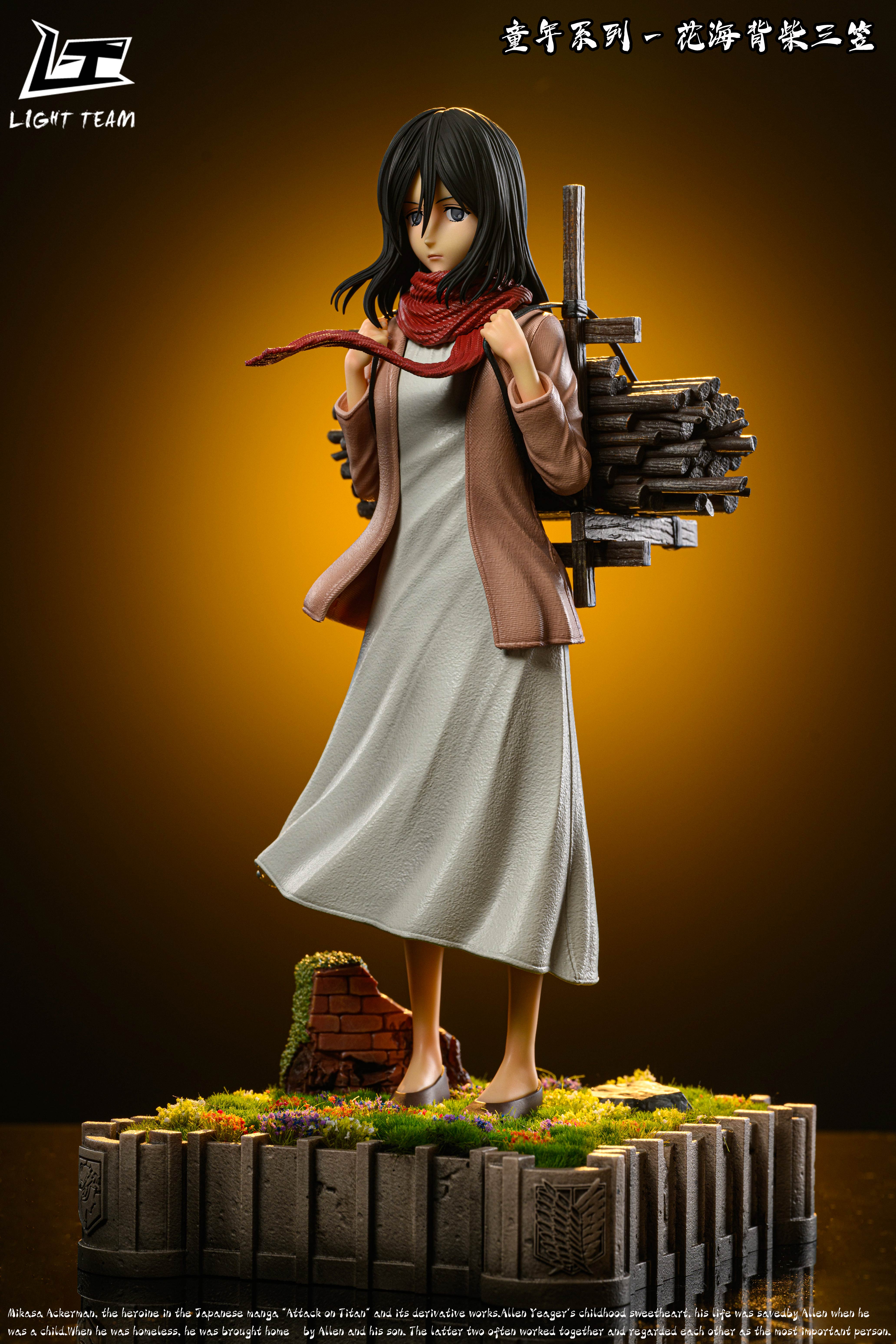 PRE-ORDER Light Team studio - ATTACK ON TITAN - Mikasa 1/6 Statue(GK)