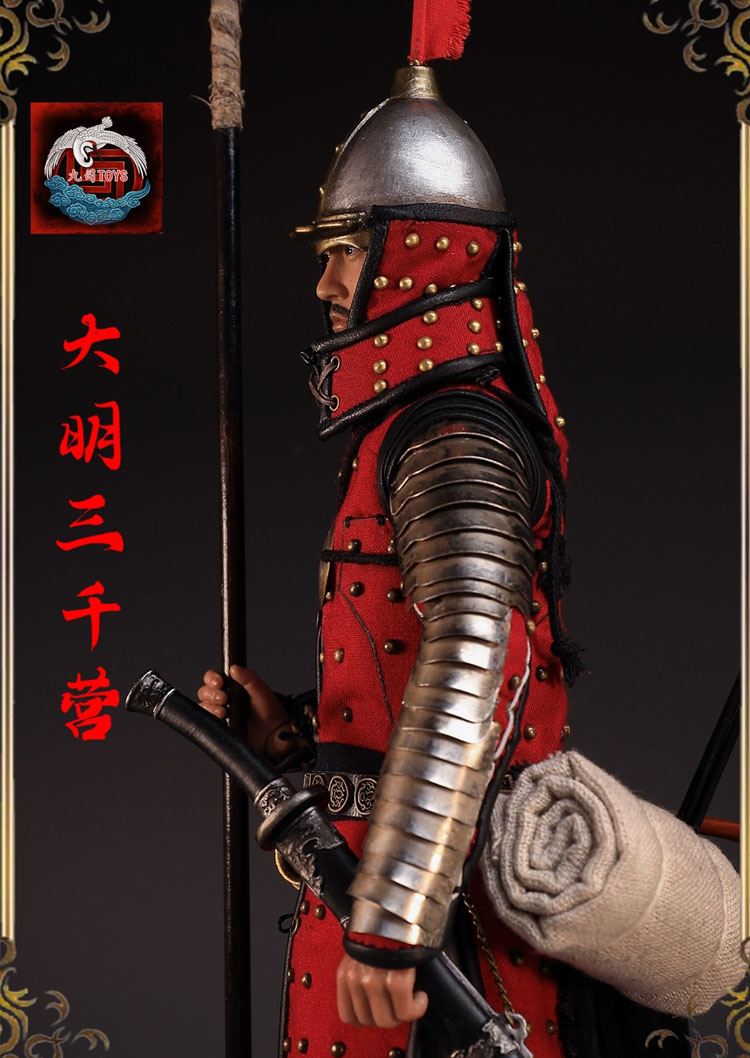 Jiusi Toys 1:6 JS-001 Ming Dynasty Field Troops Cavalry Battalion Action Figure 12'' scale ancient military Da Ming Sanqianying