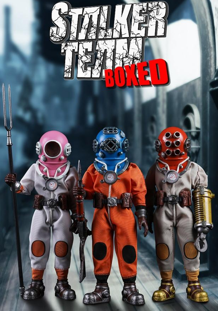 Pre-order 1/12 COOMODEL Stalker Team (Copper Ver.) DS004 3-Figure Pack