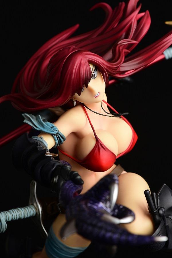 Orca Toys Fairy Tail Erza Scarlet the Knight Black Armor Ver. 1/6 Scale PVC Figure