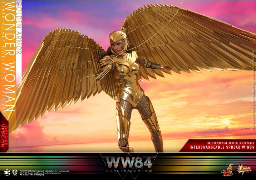 【IN STOCK】Hottoys MMS577/MMS578 Golden Armor Wonder Woman 1/6 Scale Action Figures