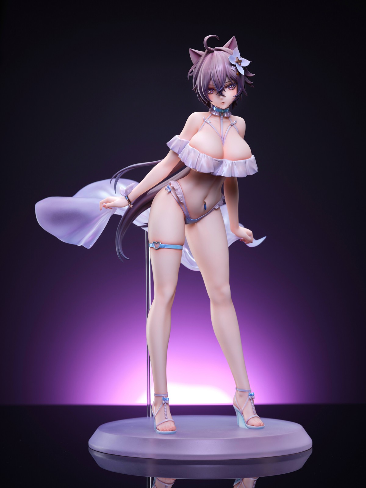 PRE-ORDER MIMIK Studio - Original Design - Cat Girl Evangeline 1/6 Scale Statue(GK) (Adult 18+)