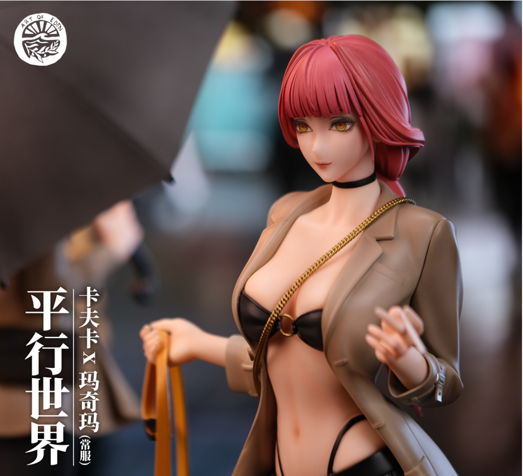 PRE-ORDER Art of EDEN Studio - Chainsaw Man & Honkai: Star Rail Makima & Kafka 1/4 Statue(GK) (Adult 18+)