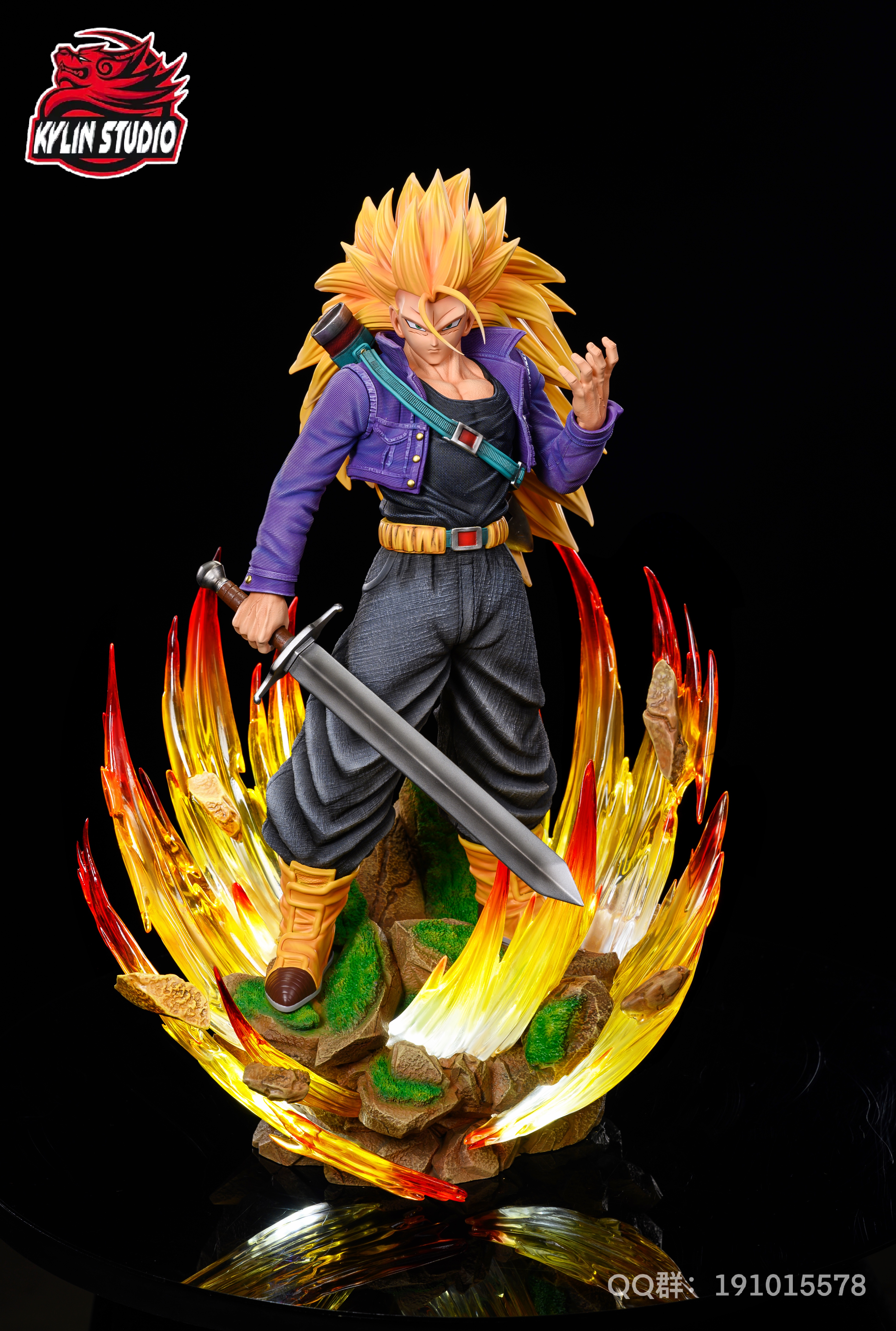PRE-ORDER Kylin Studio - DRAGON BALL - Trunks 1/6 & 1/4 Statue(GK)