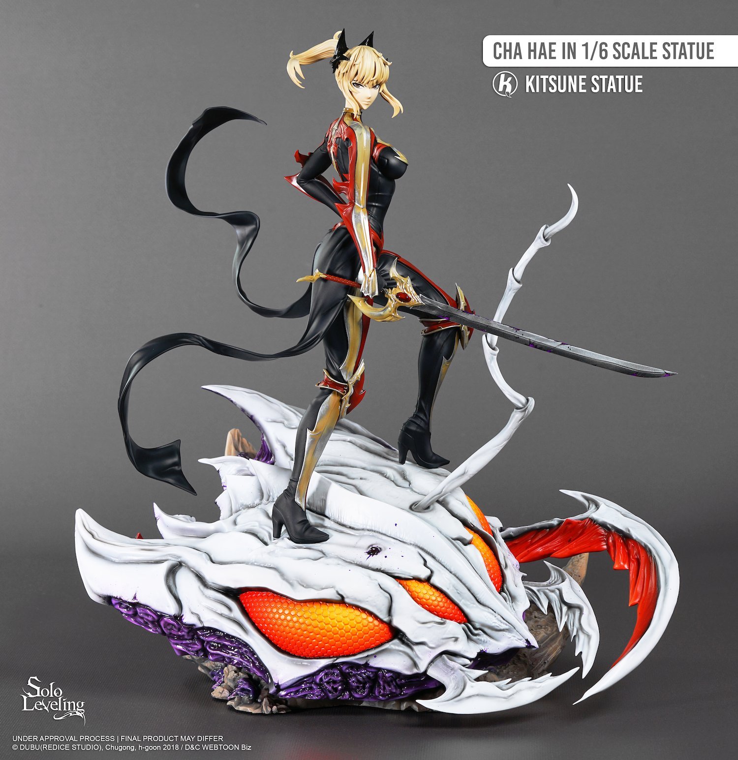 PRE-ORDER KITSUNE STATUE STUDIO Solo Leveling CHA HAE IN 1/6 Statue(GK)