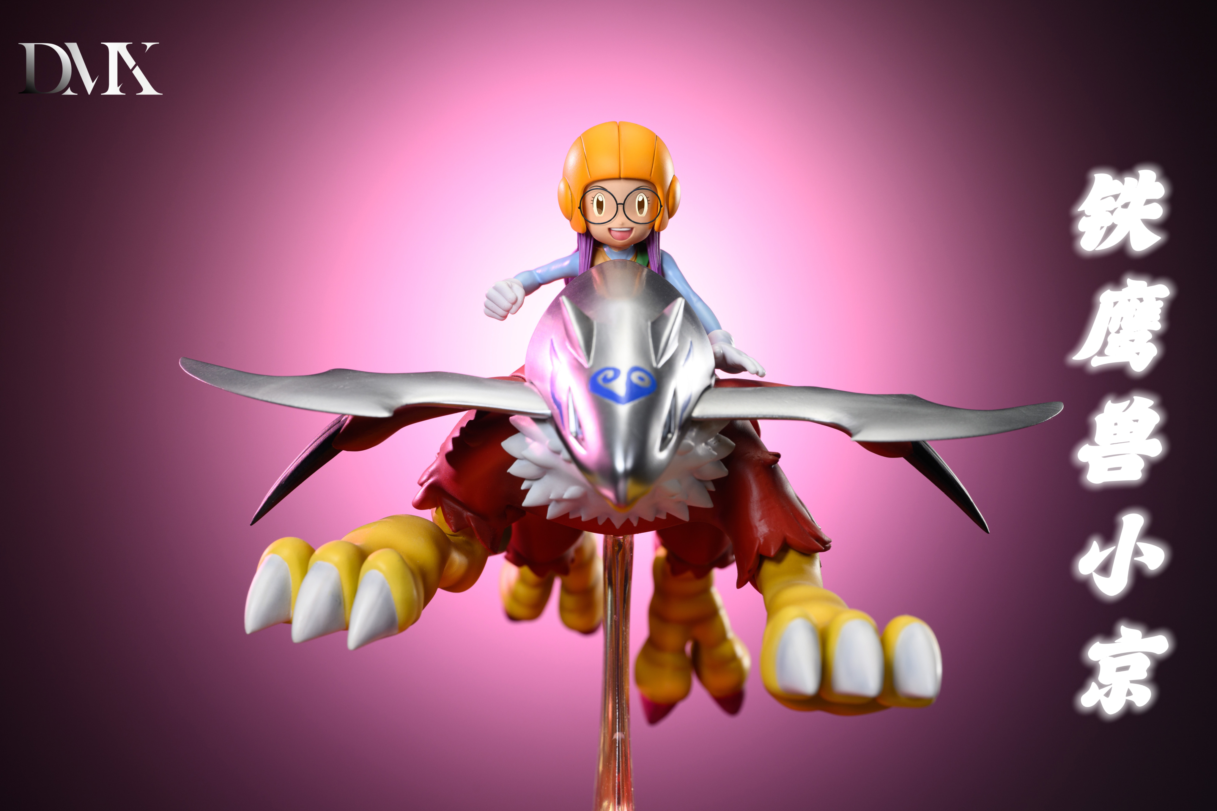 PRE-ORDER DMX STUDIO - Digimon Holsmon & Yolei/Submarimon & Cody Statue(GK)