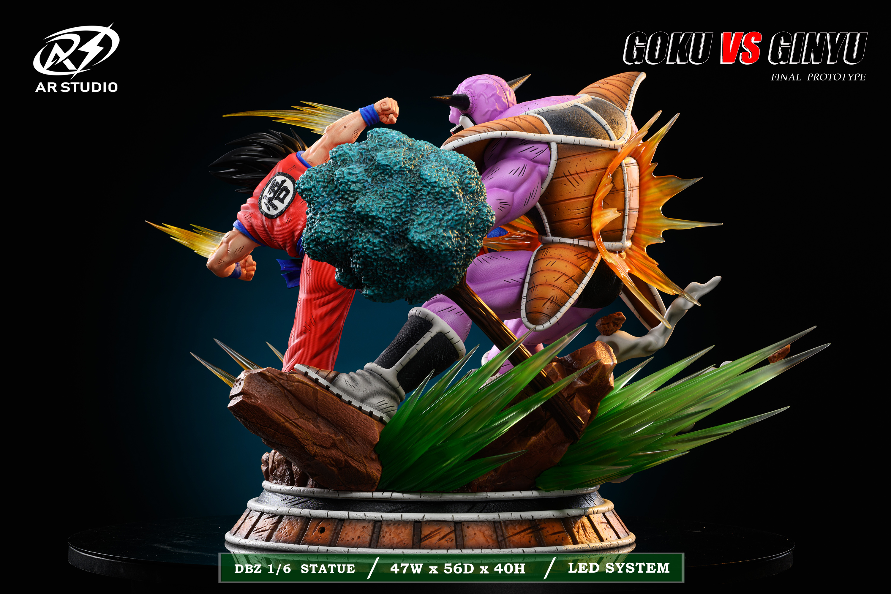 PRE-ORDER ARS Studio - DRAGON BALL Namek Goku VS Ginyu 1/6 Statue(GK)