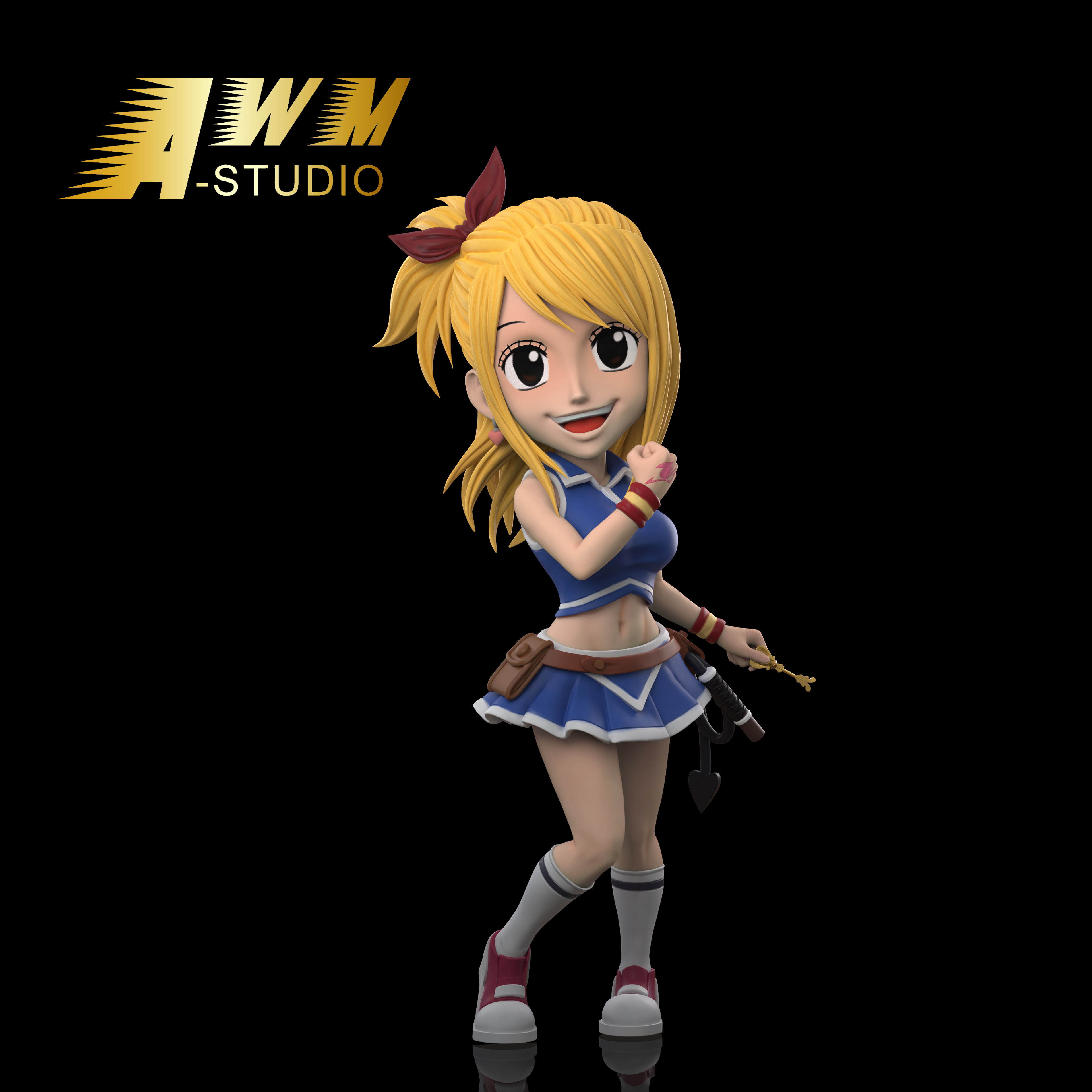 PRE-ORDER AWM STUDIO - Fairy Tail WCF Series resonance #2 Lucy Heartfilia WCF Statue(GK)