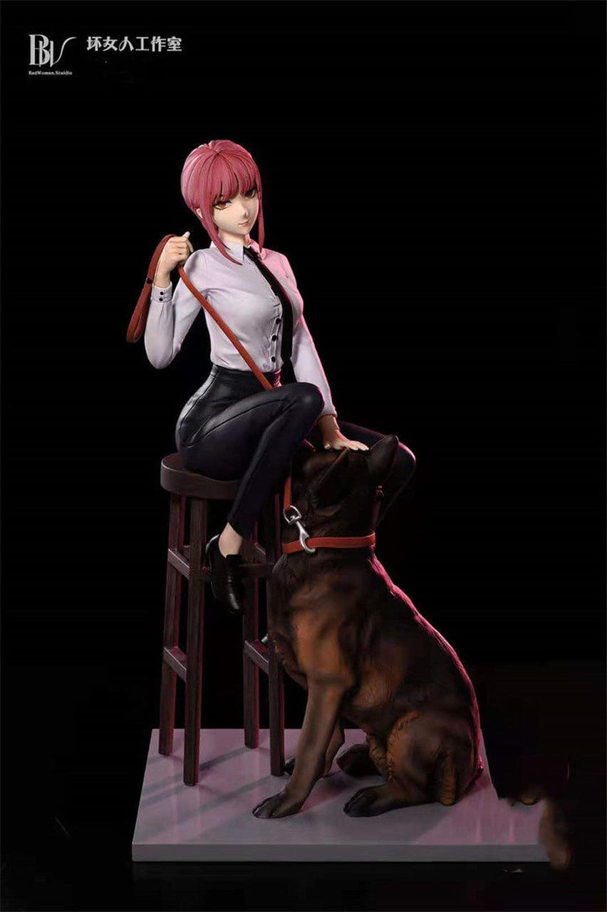 Bad Woman Studio Chainsaw Man Makima 1/4 Standard GK Statue Ex Version 【IN-Stock】