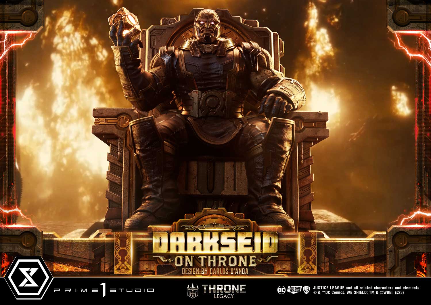 PRE-ORDER Prime 1 Studio - DC Darkseid on Throne (TLCDC-03 & TLCDC-03DX & TLCDC-03DXS ) 1/4 Action Figure