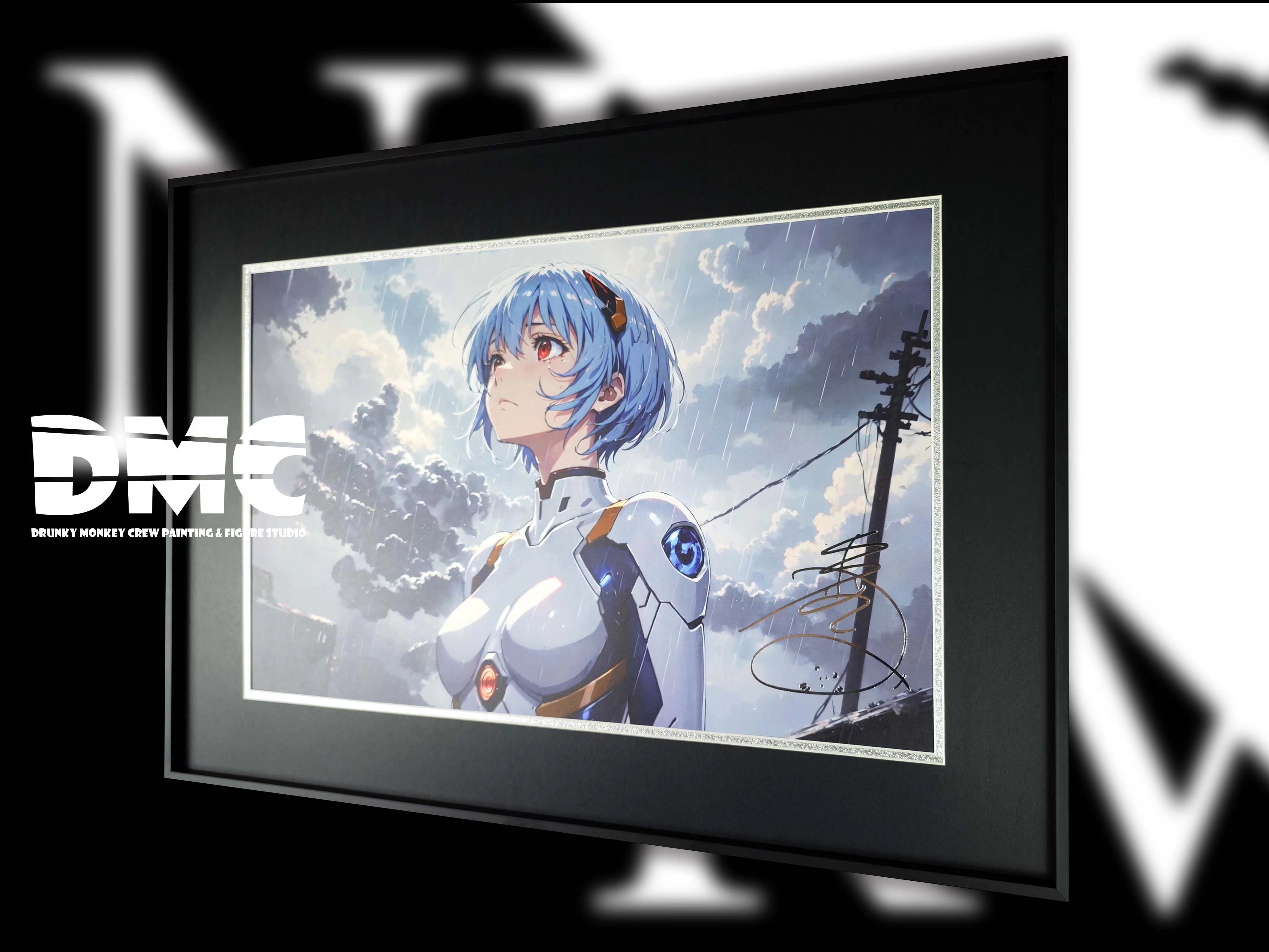 PRE-ORDER Drunky Monkey Crew Studio - EVA DMP-001 Decorative Paint of Ayanami Rei Scene