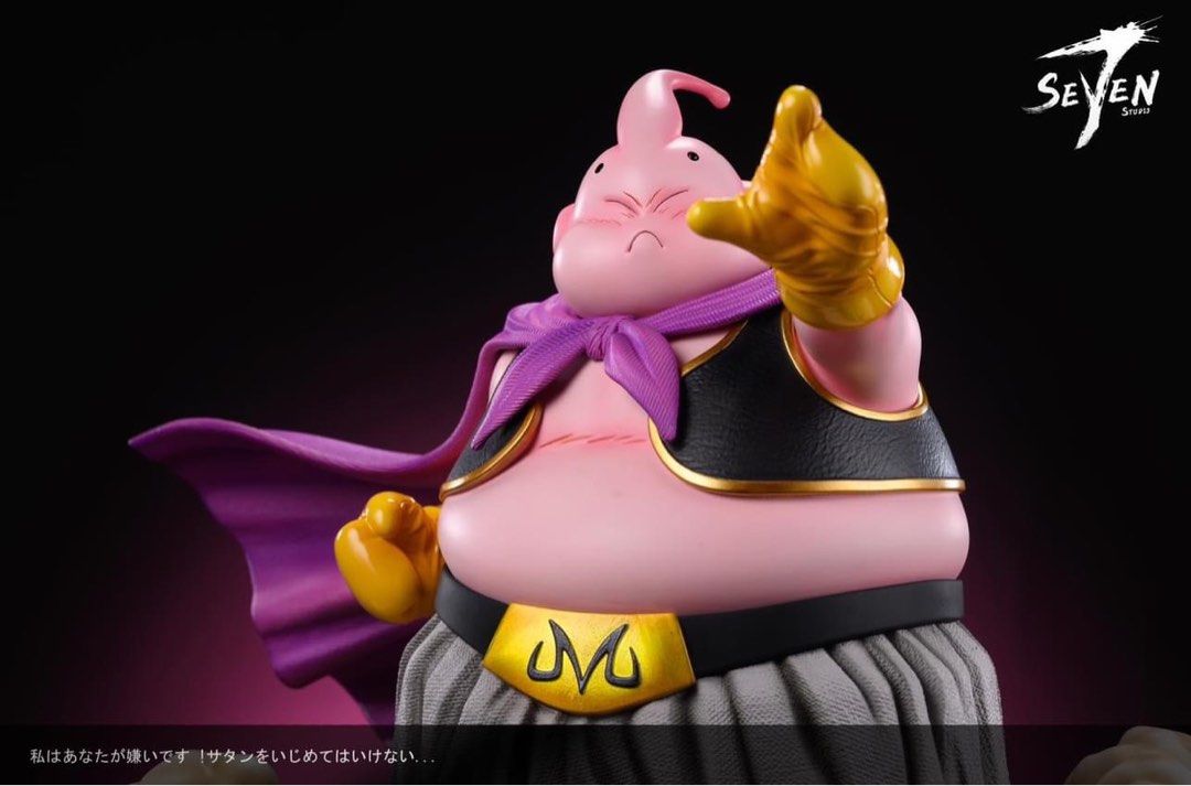 PRE-ORDER Seven7 Studio - DRAGON BALL Majin Buu Chapter #1 - Fat Buu I hate you! don't bully satan 1/6 Statue(GK)