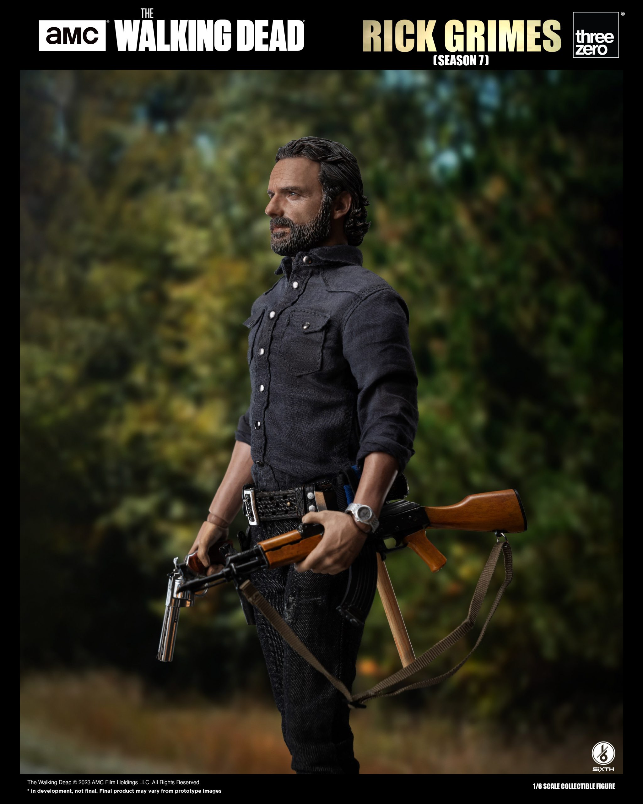 PRE-ORDER Threezero - The Walking Dead Dead RickGrimes 3Z05900W0 1/6 Action Figure