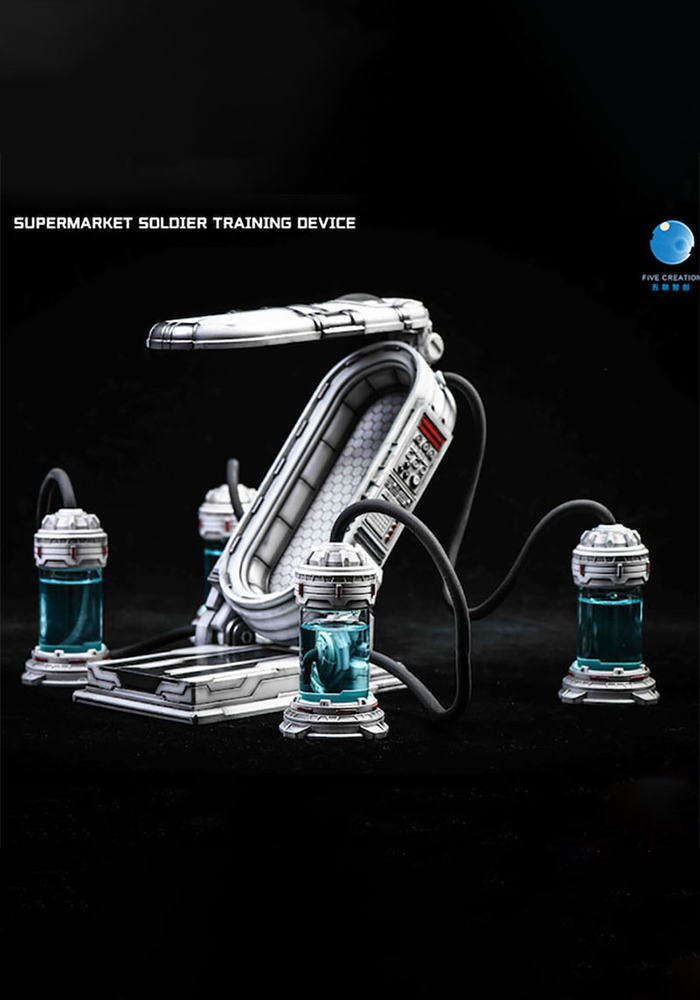 FIVETOYS 1/12 Scale Biochemical Chamber FS2011 Scene Accessories Props Fit 6'' Soldier Action Figure Dolls