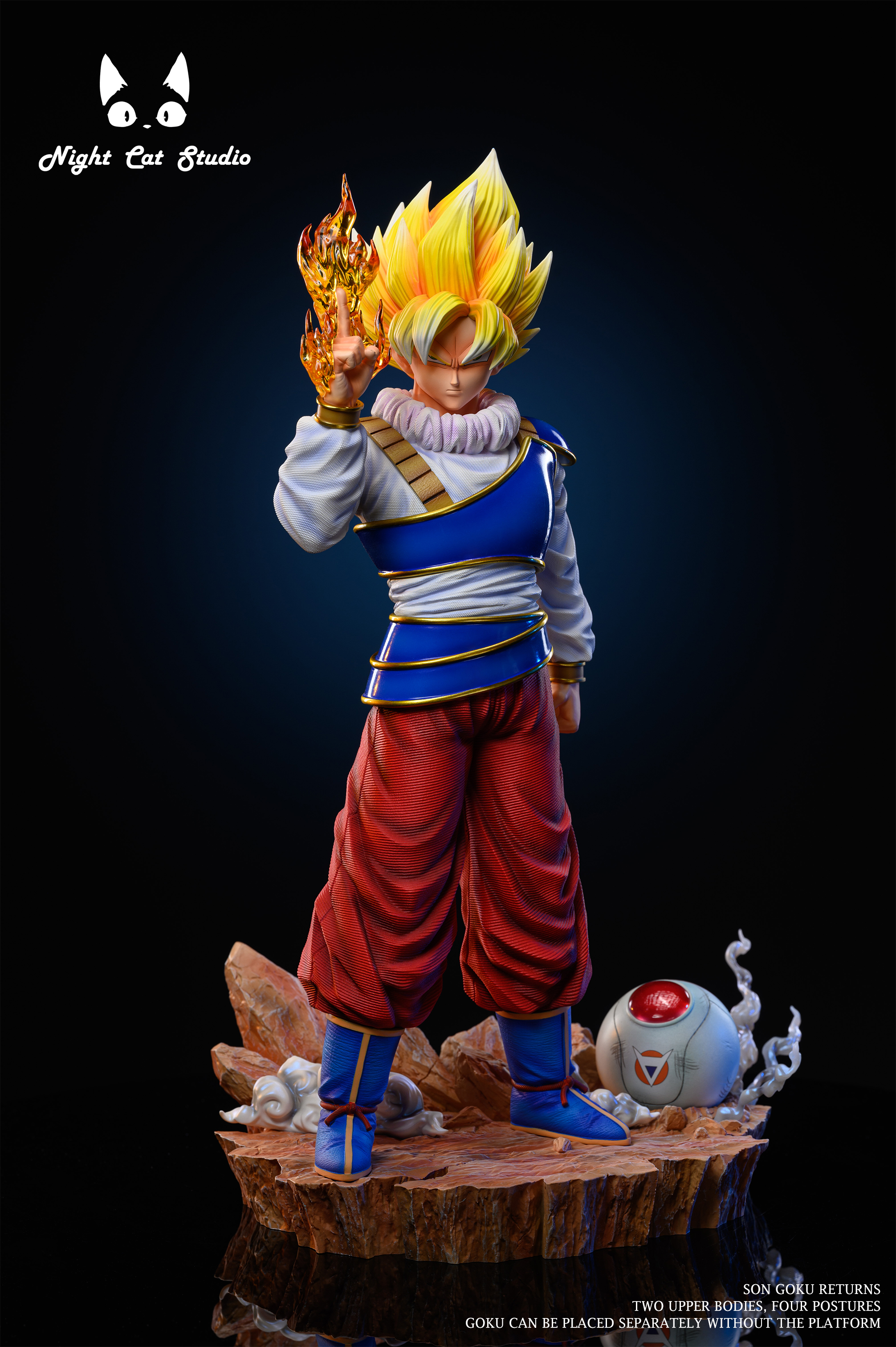 PRE-ORDER Night Cat Studio - Dragon Ball Return of Son Goku 1/6 Statue(GK)