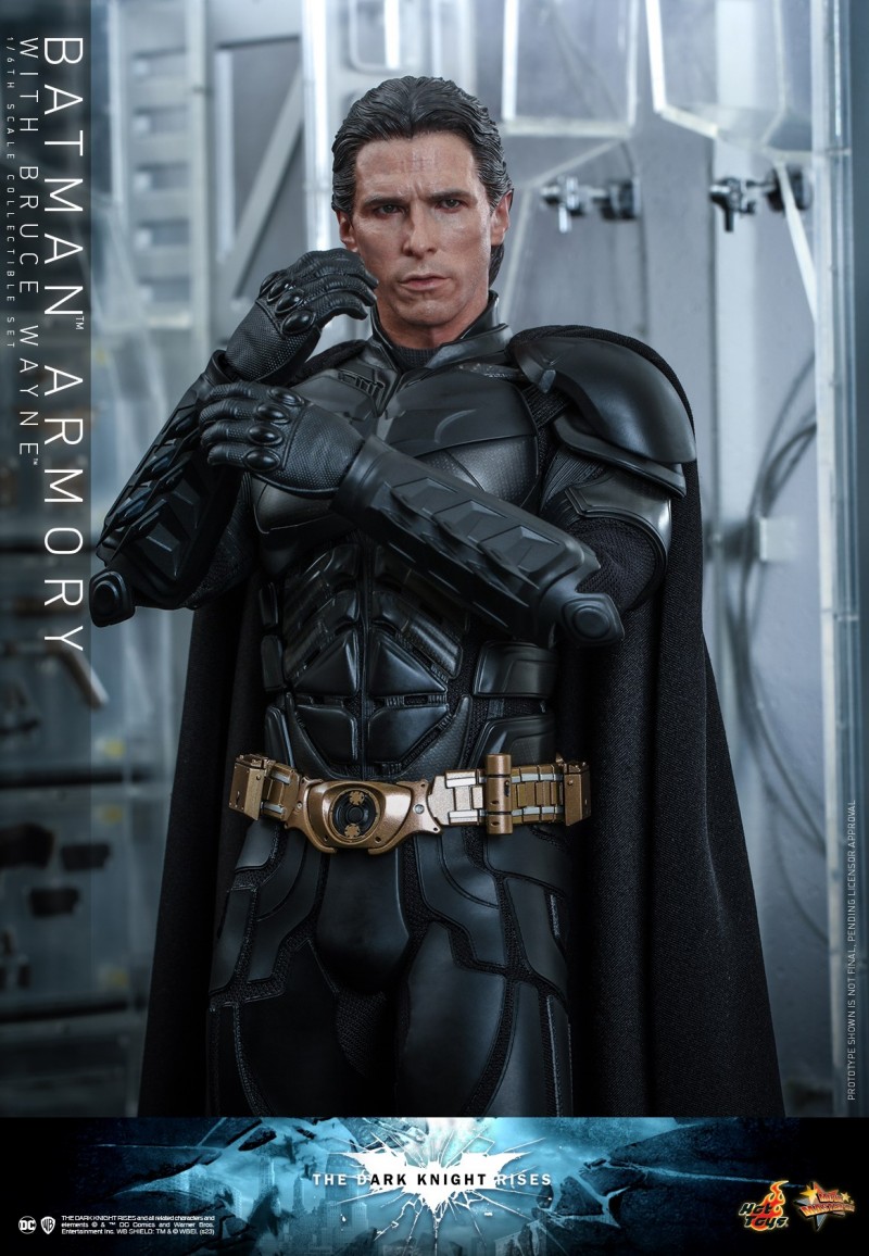 PRE-ORDER Hot Toys BATMAN ARMORY WITH BRUCE WAYNEMMS702 1/6 Scale Action Figure