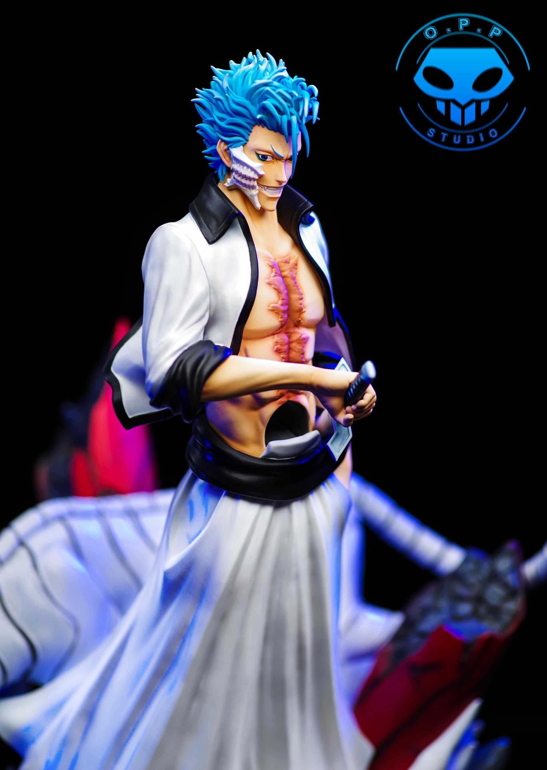 PRE-ORDER BLEACH Opps 1/6 Espada 003 --Grimmjow Jaegerjaquez Statue (GK)