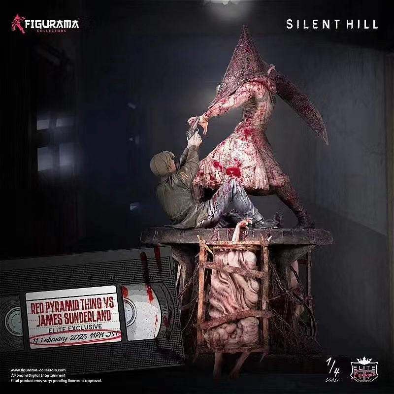 PRE-ORDER Figurama Collectors - Red Pyramid Head VS James Sunderland Statue (GK)