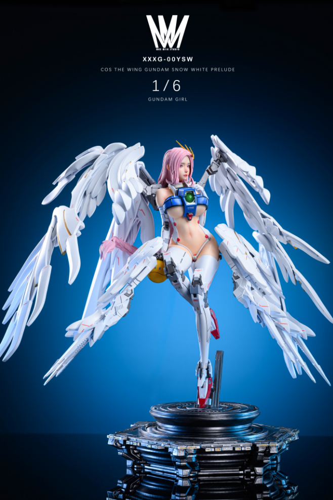 PRE-ORDER MM studio - GUNDAM GIRL COS THE Wing Gundam Zero 1/6 Statue(GK)