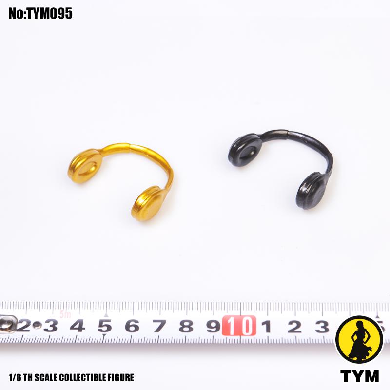 TYM095 1/6 Trendy headset model clothing accessories Unisex Soldier parts For 12 inches Action Figure
