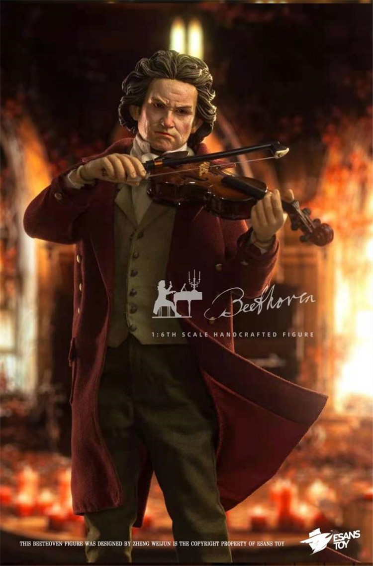 【In Stock】ESANSTOY 1/6 Art master Ludwig van Beethoven Collect movable dolls