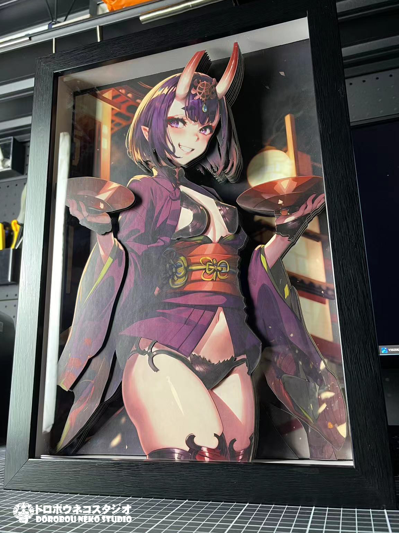 Dorobou Neko Studio - Fate/Grand Order - DSMG-059 Shuten Dōji 3D Decorative Painting Scene(Adult 18+)